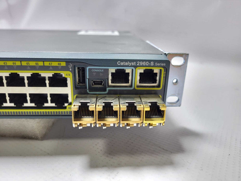 Cisco Catalyst 2960-S Series gigabit network switch WS-C2960S-48TS-L $