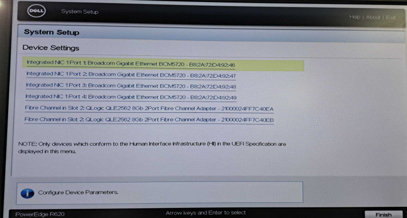 Dell PE R620 Server 2x Xeon E5-2630 v2 @ 2.60GHz 256GB Ram 8Gb SFP No RAID  )