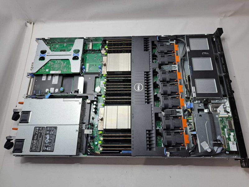 Dell PE R620 Server 2x Xeon E5-2630 v2 @ 2.60GHz 256GB Ram 8Gb SFP No RAID  )