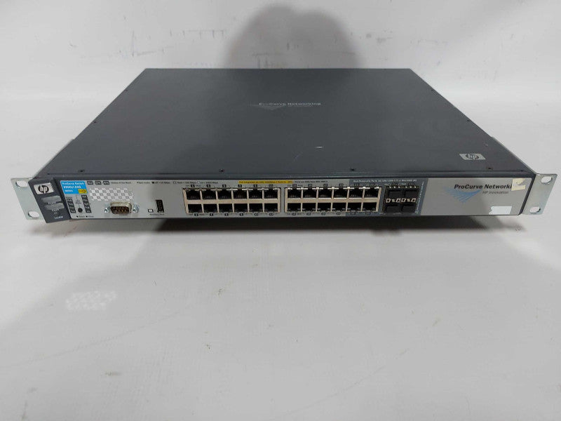 HP ProCurve Switch 3500yl-24G J8692A PoE Switch 24 Port Ethernet Fact Reset #