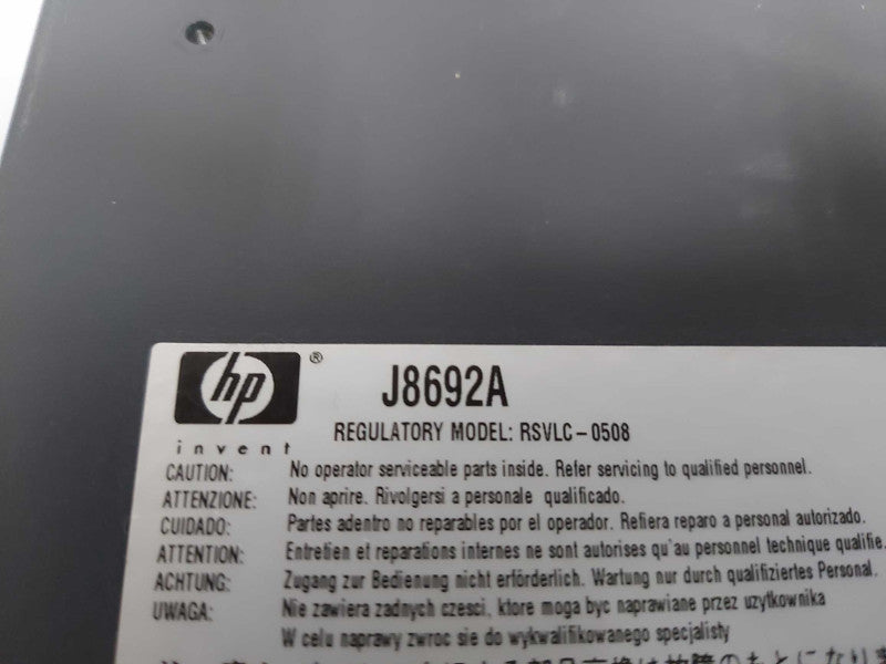 HP ProCurve Switch 3500yl-24G J8692A PoE Switch 24 Port Ethernet Fact Reset #