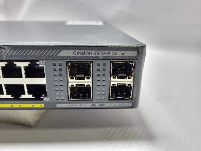 Cisco WS-C2960X-48TS-L 48-Port Gigabit Managed Switch $