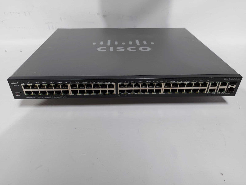 Cisco SG300-52P 52x port gigabit PoE Managed Switch - READ BELOW #