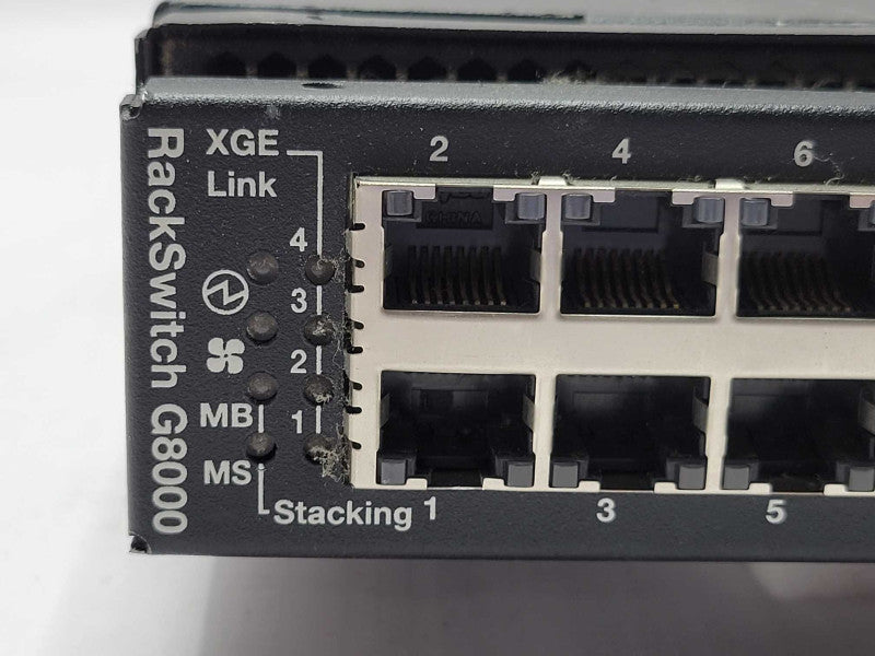 Blade Network Technologies RackSwitch G8000 2x PSU, READ _