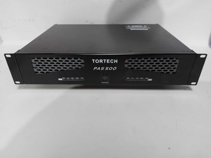 Tortech PAS500 250W Stereo/500W Mono 70V/100V Amplifier #