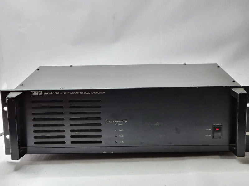 InterM PA-9336 Public Address Power Amplifier 360W, READ _