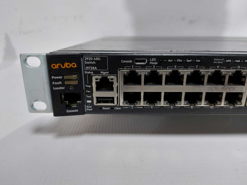 HPE Aruba 2920-48G Switch J9728A 48x ports #