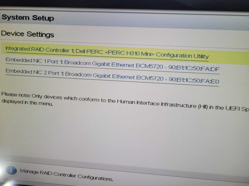Dell PE R320 - Xeon E5-2403 0 | 16GB RAM | NO HDD | 2xPSU | PERC H310 MINI