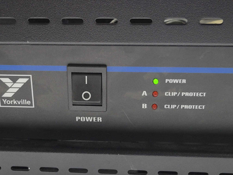 Yorkville CR-5 power amplifier, READ _