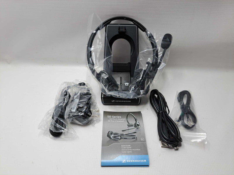 Sennheiser SD Pro 2 ML Wireless Double-Sided Headset - Black Bundle  )
