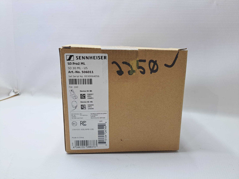 Sennheiser SD Pro 2 ML Wireless Double-Sided Headset - Black Bundle  )