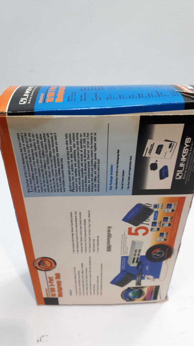 Linksys EFAH05W 10/100 5-Port Workgroup Hub EFAH05W Ver.2 &