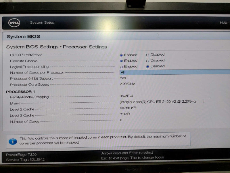 dell Poweredge T320 Xeon E5-2420 V2 @ 2.20ghz / 48gb ram / H710 raid ctrl #