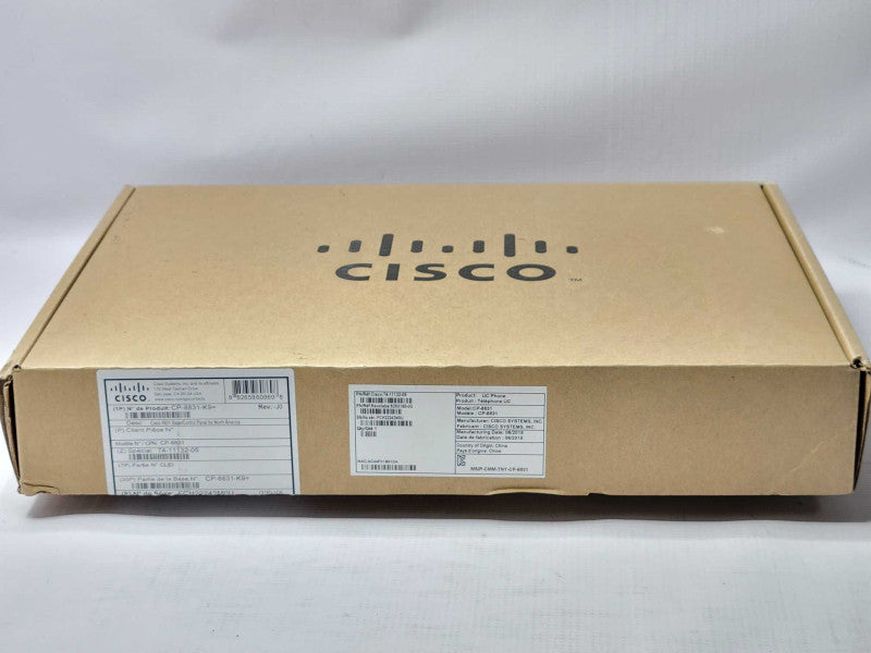 Cisco CP-8831-K9 Unified IP Conference Phone Base w/ Control Unit _
