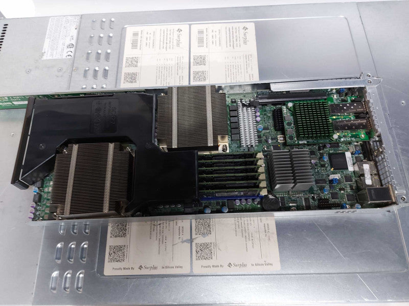 Supermicro 827-14 blade server 4x nodes - 2x xeon L5640 / 192gb ram per node #