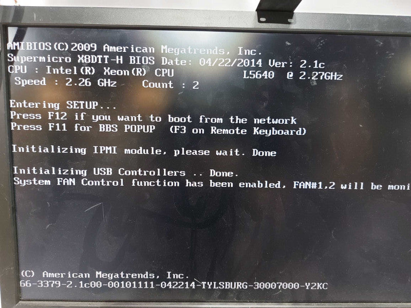 Supermicro 827-14 blade server 4x nodes - 2x xeon L5640 / 192gb ram per node #