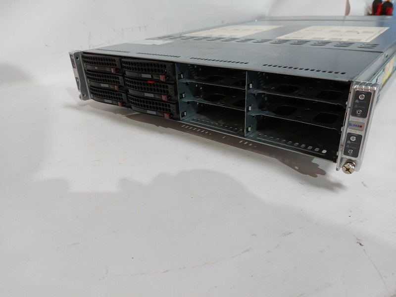 Supermicro 827-14 blade server 4x nodes - 2x xeon L5640 / 192gb ram per node #