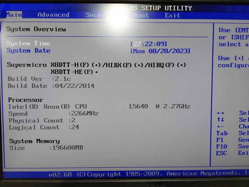 Supermicro 827-14 blade server 4x nodes - 2x xeon L5640 / 192gb ram per node #