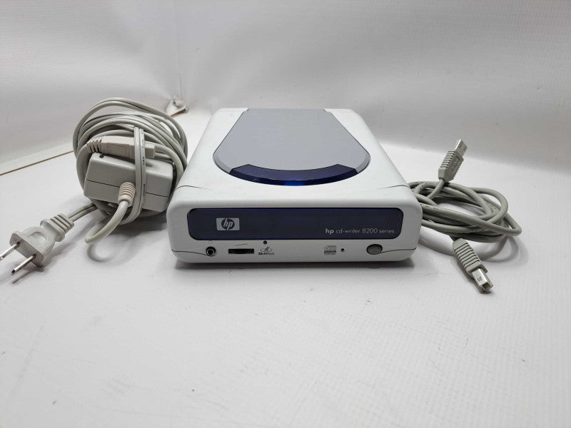 Vintage HP CD-Writer 8200 Series 8220e/8230e CD RE Rewritable + Adapter  )