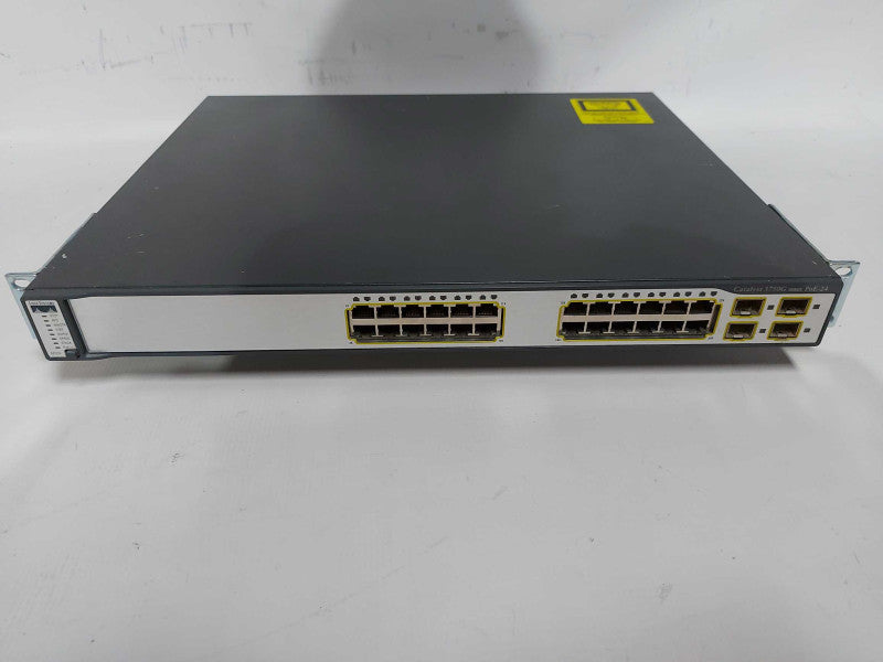 cisco catalyst 3750G Series PoE-24 24x port gigabit PoE WS-C3750G-24PS-S Q#