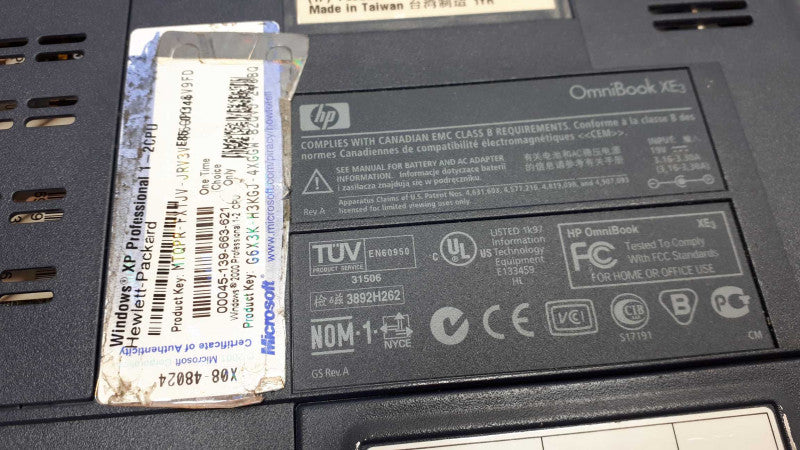 HP Omnibook XE3 N32N Notebook Laptop P3 Vintage &