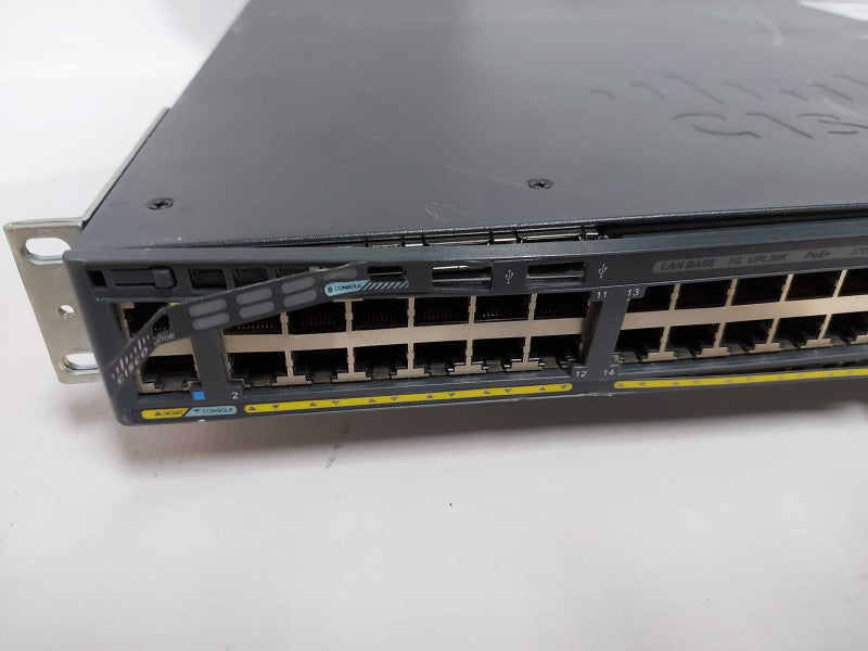 Cisco Catalyst C2960 series WS-C2960X-48LPS-L 48-port Gigabit Poe 370W #