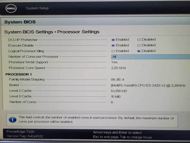 Dell PowerEdge T320 - Xeon E5-2420 v2 | 64GB RAM | NO HDD | NO RAID | 2xPSU
