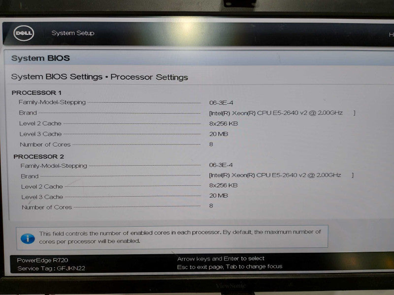 Dell Poweredge R720 2x Xeon E5-2640 V2 @ 2.00ghz / 256gb ram / H310 Mini Raid #