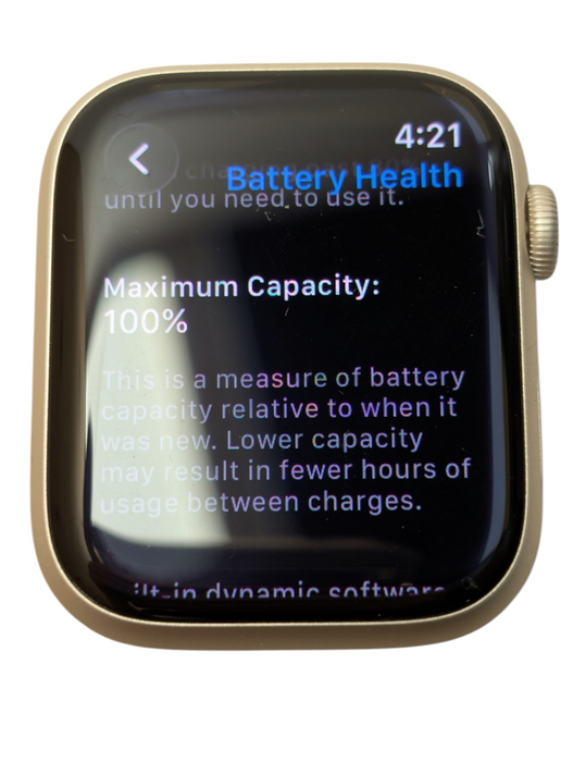 Apple Watch Series 7 45MM Aluminum Ceramic GPS LTE Cellular A2477 UNLOCKED  -