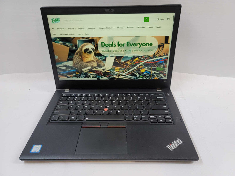 Lenovo ThinkPad T480 i7-8650U @ 1.90GHz, 32GB DDR4, 512GB m.2 Î²