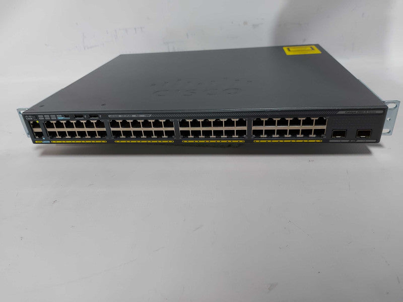 Cisco Catalyst 2960-X Series PoE 740W WS-C2960X-48FPD-L V08 / Factory Reset #