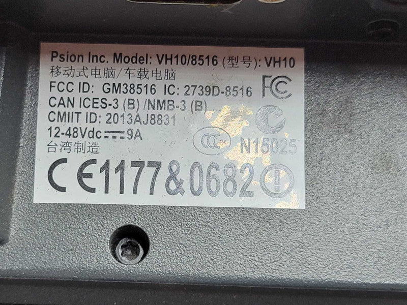 Psion Zebra Motorola VH10/8516 Mobile Computer, See Detail Q_