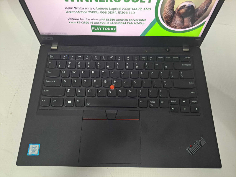 Lenovo ThinkPad T490 i7-8665U @ 1.90GHz 32GB DDR4 512GB NVMe 1440P Display