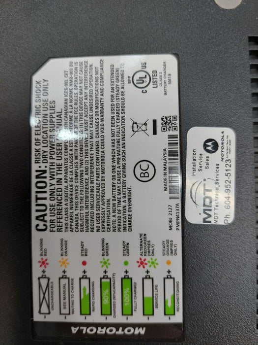 2x Motorolla Walkie Talkie Radio Model: XPR 3500e 2-way radios