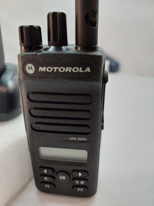 2x Motorolla Walkie Talkie Radio Model: XPR 3500e 2-way radios