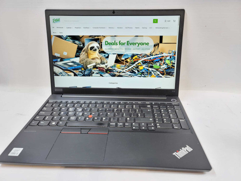 Lenovo ThinkPad E15 i5-10210U@ 1.60GHz, 16GB DDR4, 256GB m.2 French Keyboard Î²