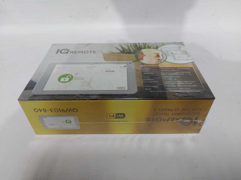 NEW Q9103-840 - Qolsys IQ Remote Wireless Secondary Touchscreen Alarm Keypad Q#