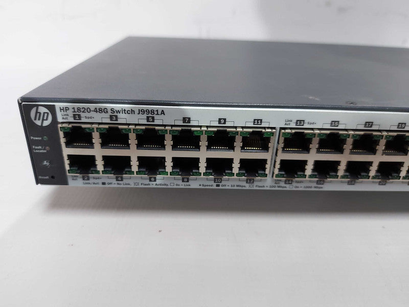HPE J9981A 1820-48G network Switch 48x port gigabit #