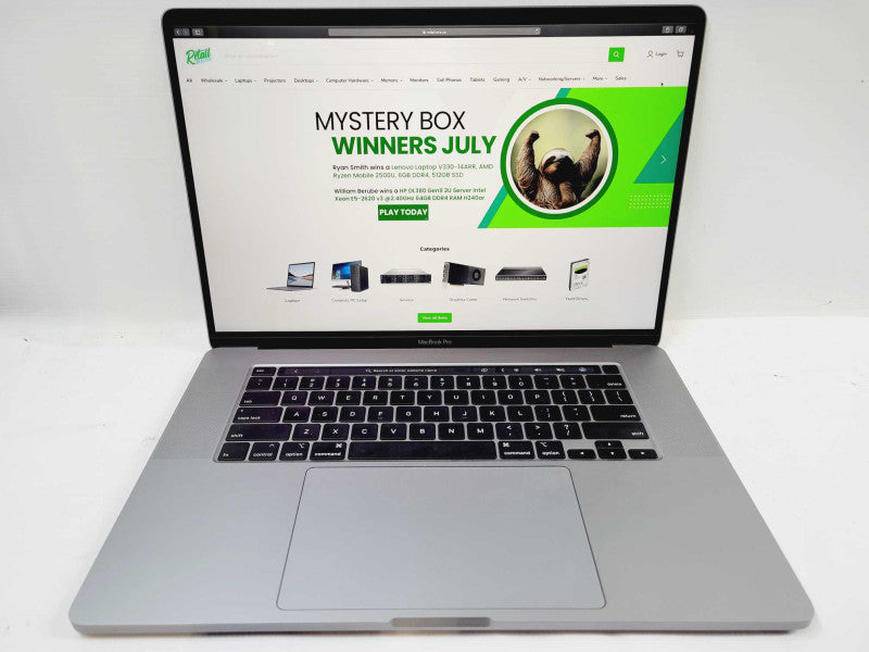 Apple MacBook Pro 16\\" 2019 TouchBar i9-9880H 32GB RAM RadeonPro 5500M 2TB  =