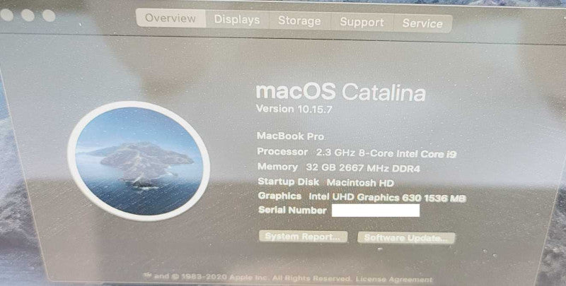 Apple MacBook Pro 16\\" 2019 TouchBar i9-9880H 32GB RadeonPro 5500M 2TB =