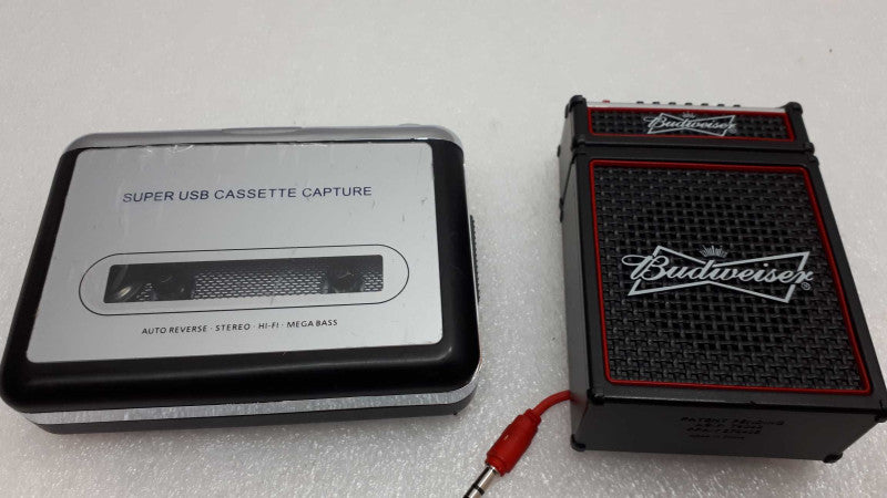USB Cassette Capture and speaker &