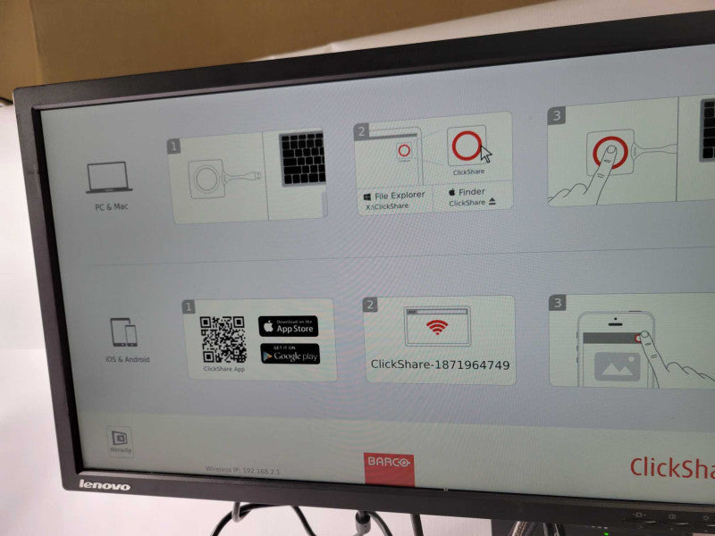 Barco R9861520 Clickshare CSE-200 Wireless Presentation Syste w/1x Button SEE _