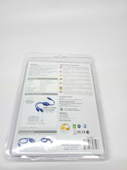 TENDnet USB to PS/2 Converter Q