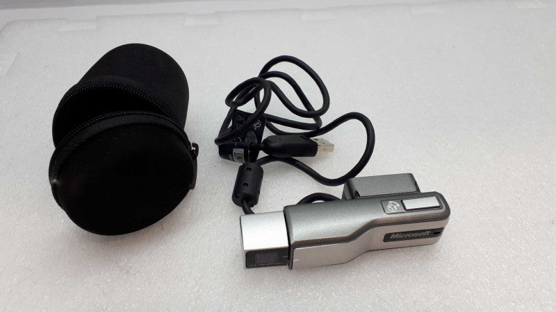 Microsoft portable web cam with carrying case &