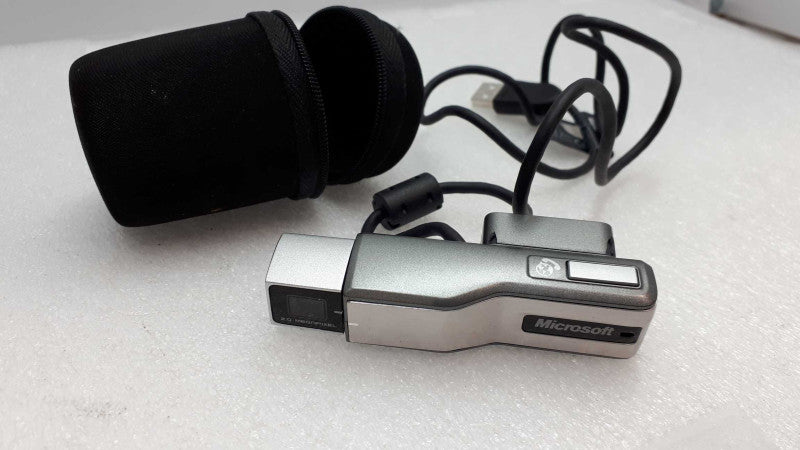 Microsoft portable web cam with carrying case &
