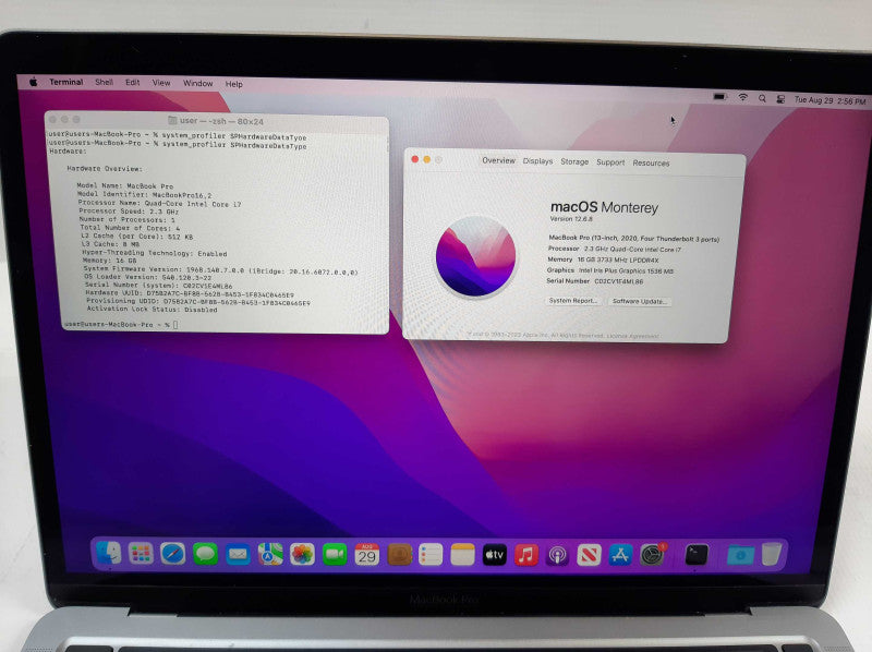 Apple MacBook Pro 16\\" 2019 i9-9980 @2.4Ghz 32GB RadeonPro 5500M 2TB SSD