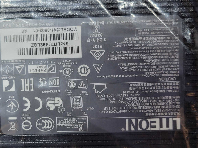 Cisco/Liteon PWR-125W-AC 125W Power Supply for for 890 Series Router _