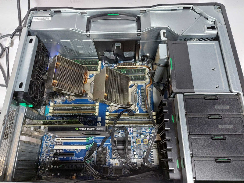 HP Z820 Workstation 2x Xeon E5-2648L @ 1.80ghz / 64gb ram / Quadro K2000  #