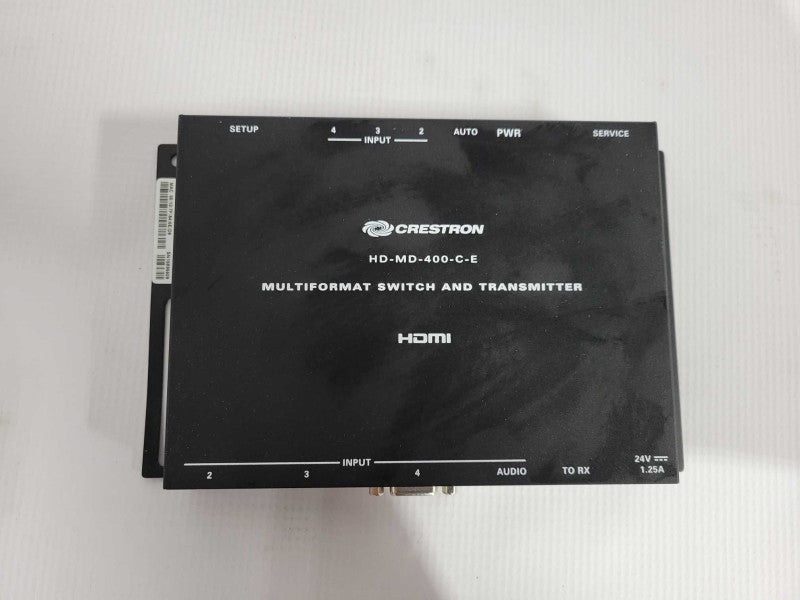 Crestron HD-MD-400-C-E HD Scaling Auto-Switcher & HDMI over CATx Extender !