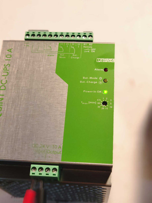Phoenix Uninterruptible Power Supply 2866226 QUINT-DC-UPS/24DC/10A Q